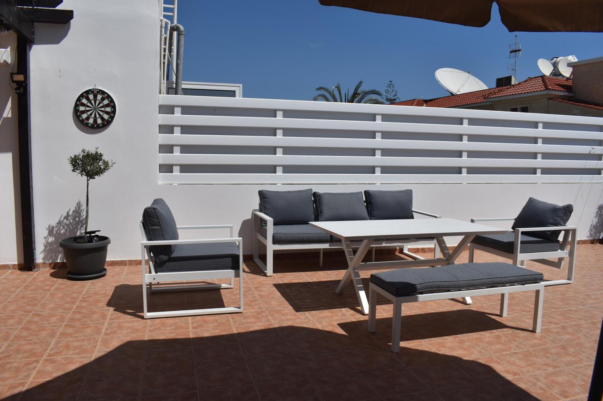 Sunny Rooftop In Ayia Napa 91Sqm Terrace Delight! Extérieur photo