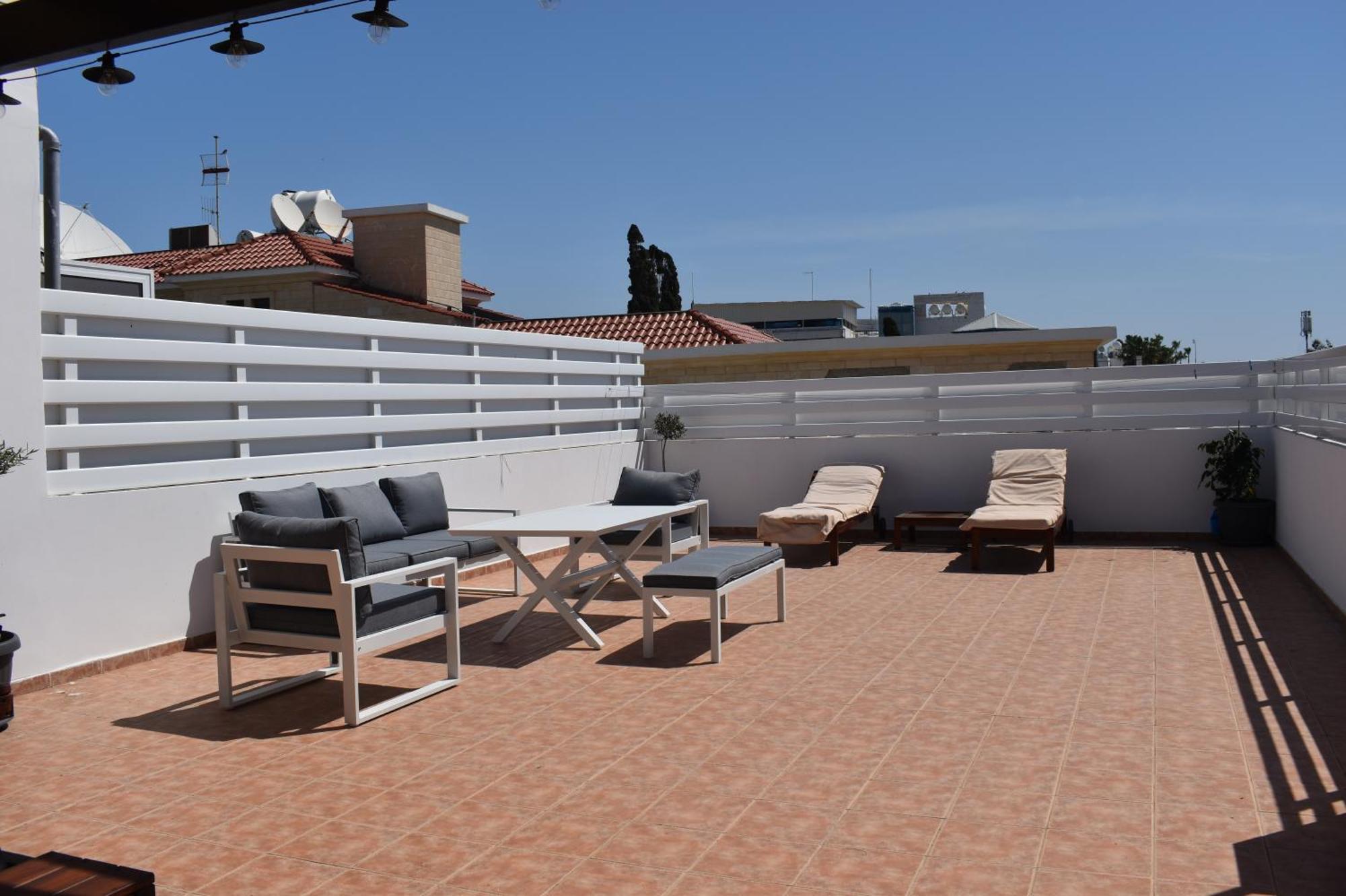 Sunny Rooftop In Ayia Napa 91Sqm Terrace Delight! Extérieur photo
